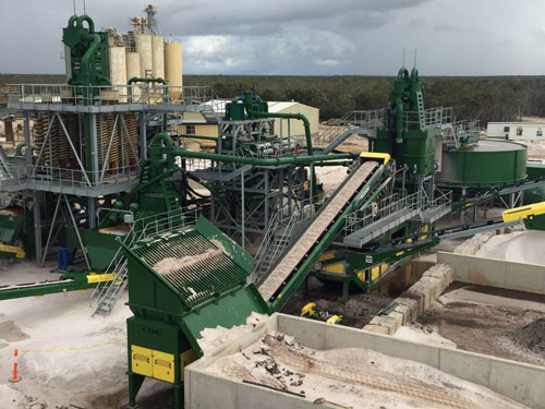 鋁土礦生產(chǎn)線